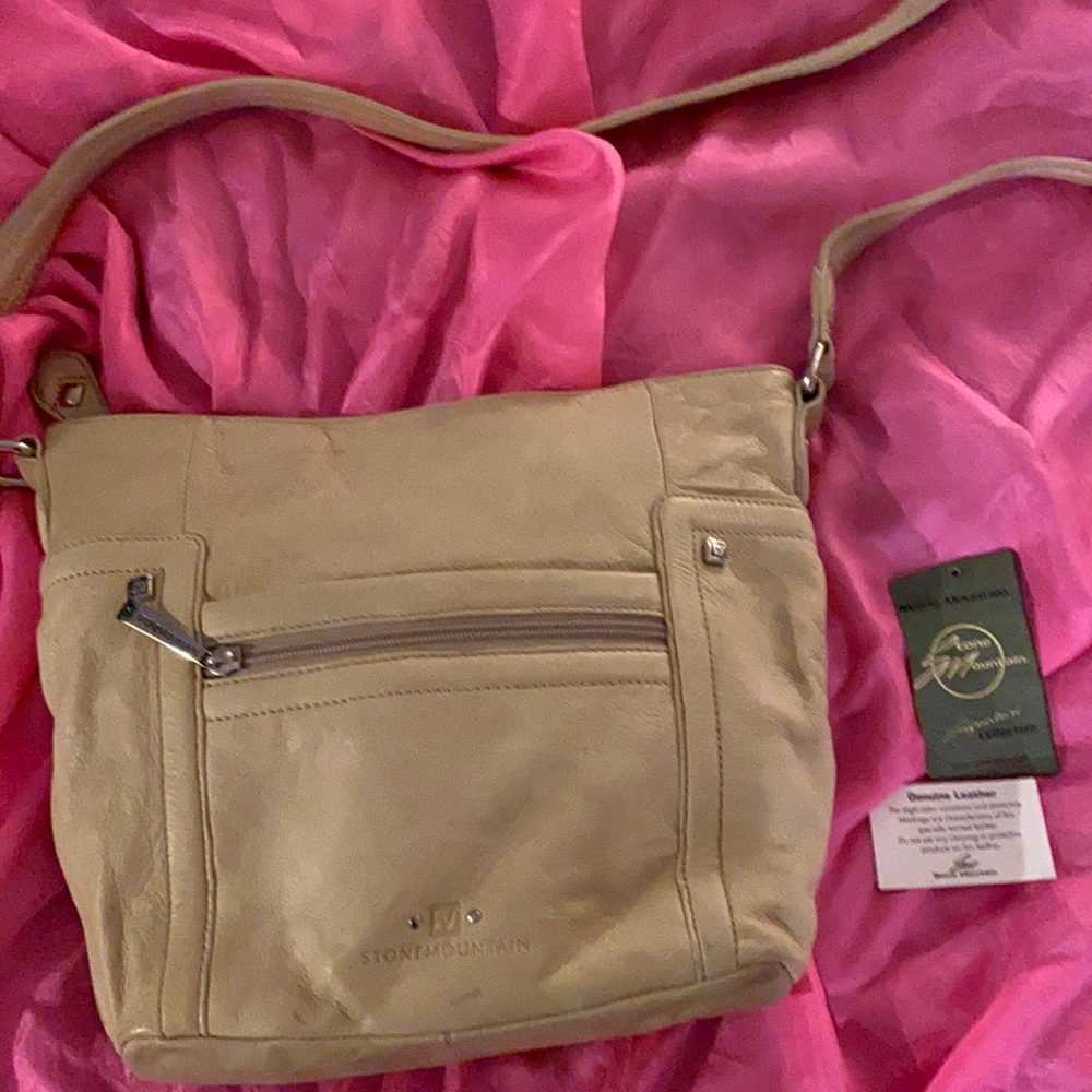 Stone Mountain beige ‘Reverie’ purse
